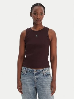 Obrázek produktu Calvin Klein Jeans Top LV047C201G Hnědá Slim Fit