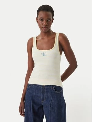 Obrázek produktu Calvin Klein Jeans Top LV047F832G Žlutá Slim Fit