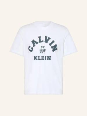 Obrázek produktu Calvin Klein Jeans Tričko bílá / tmavě zelená