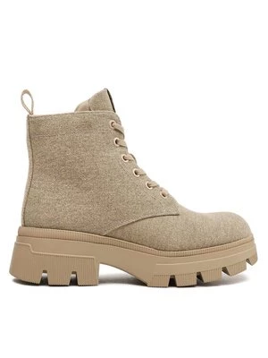Obrázek produktu Calvin Klein Jeans Turistická obuv Chunky Combat Laceup Boot Co YW0YW01239 Béžová