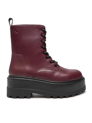 Obrázek produktu Calvin Klein Jeans Turistická obuv Flatform YW0YW01535 Bordó