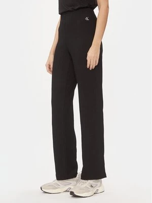 Obrázek produktu Calvin Klein Jeans Úpletové kalhoty J20J222685 Černá Straight Fit
