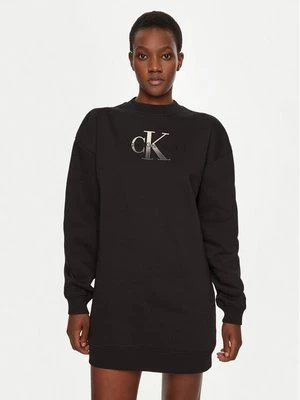 Obrázek produktu Calvin Klein Jeans Úpletové šaty J20J224834 Černá Relaxed Fit