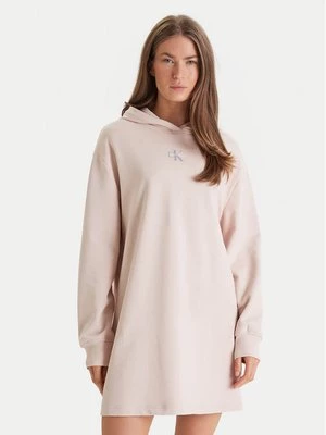 Obrázek produktu Calvin Klein Jeans Úpletové šaty Monologo LV047D229G Béžová Regular Fit