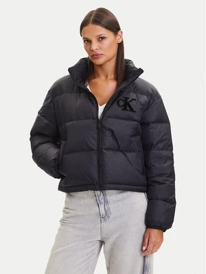 Obrázek produktu Calvin Klein Jeans Vatovaná bunda Graphic Logo LV047D503G Černá Regular Fit