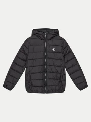 Obrázek produktu Calvin Klein Jeans Zimní bunda Inst Logo IB0IB02174 Černá Regular Fit