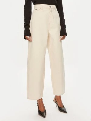 Obrázek produktu Calvin Klein Jeansy K20K207270 Écru Wide Leg