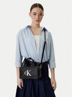 Obrázek produktu Calvin Klein Kabelka Bold Ck Bauletto Crossbody LV04F3411G Černá