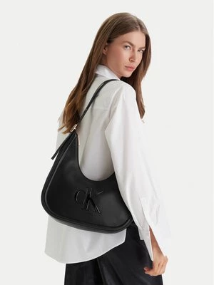 Obrázek produktu Calvin Klein Kabelka Bold Ck Crescent Bag LV04F3427G Černá