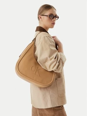 Obrázek produktu Calvin Klein Kabelka Bold Ck Crescent LV04F3427G Béžová