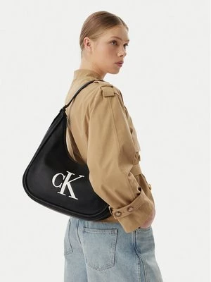 Obrázek produktu Calvin Klein Kabelka Bold Ck Crescent LV04F3427G Černá