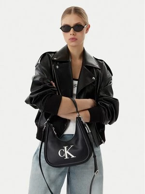 Obrázek produktu Calvin Klein Kabelka Bold Ck Small Crescent LV04F3561G Černá