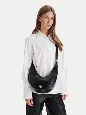 Obrázek produktu Calvin Klein Kabelka Buckle Convertible Small Hobo LV04F3512G Černá
