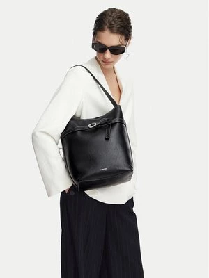 Obrázek produktu Calvin Klein Kabelka Buckle Medium Bucket LV04F3551G Černá