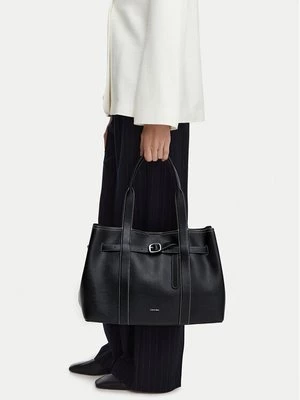 Obrázek produktu Calvin Klein Kabelka Buckle Medium Work Tote LV04F3549G Černá