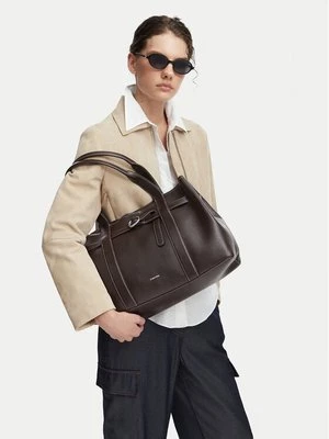 Obrázek produktu Calvin Klein Kabelka Buckle Medium Work Tote LV04F3549G Hnědá