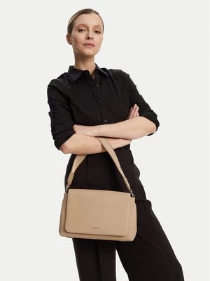 Obrázek produktu Calvin Klein Kabelka Ck Must Satchel_Mono K60K613181 Béžová