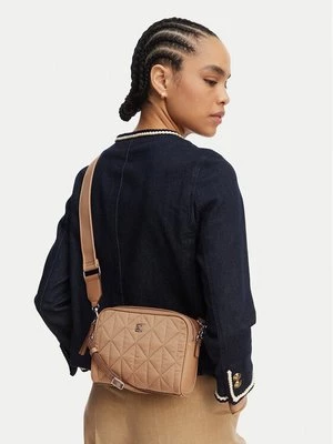 Obrázek produktu Calvin Klein Kabelka Emblem Aop Jacquard Bucket LV04F3648G Béžová