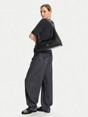 Obrázek produktu Calvin Klein Kabelka Emblem Hw Lthr Shoulder Bag LV04F3262G Černá