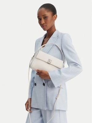 Obrázek produktu Calvin Klein Kabelka Emblem Hw Pebble Shoulder Bag 25 LV04F3425G Bílá