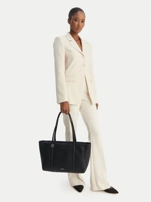 Obrázek produktu Calvin Klein Kabelka Emblem Hw Pebble Tote LV04F3424G Černá