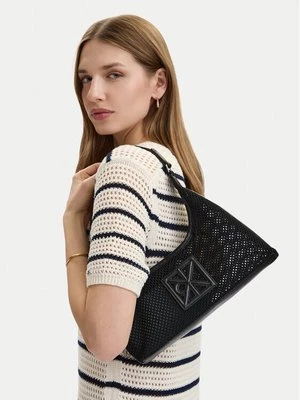Obrázek produktu Calvin Klein Kabelka Emblem Mesh Shoulder Bag LV04F3381G Černá