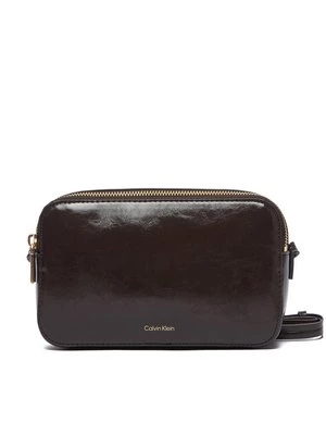 Obrázek produktu Calvin Klein Kabelka Foil Logo Glossy Camera Bag LV04F3539G Hnědá