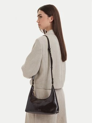 Obrázek produktu Calvin Klein Kabelka Foil Logo Glossy Conv Shoulder B LV04F3737G Hnědá