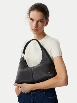 Obrázek produktu Calvin Klein Kabelka Slouchy Leather Shoulder Bag LV04F3657G Černá