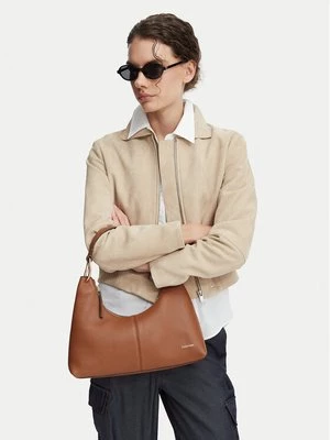 Obrázek produktu Calvin Klein Kabelka Slouchy Leather Shoulder Bag LV04F3657G Zelená
