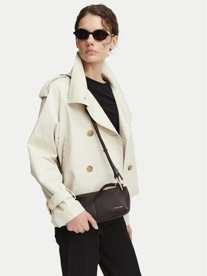 Obrázek produktu Calvin Klein Kabelka Slouchy Leather Small Conv Bag LV04F3659G Hnědá