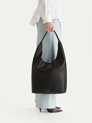 Obrázek produktu Calvin Klein Kabelka Slouchy Pebble Medium Bag LV04F3596G Černá