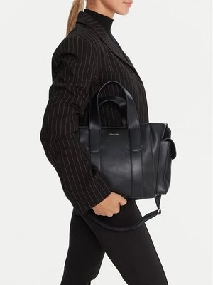 Obrázek produktu Calvin Klein Kabelka Webbing Strap Small Tote LV04F3290G Černá