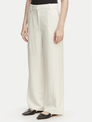 Obrázek produktu Calvin Klein Kalhoty z materiálu LV044F651G Krémová Straight Fit