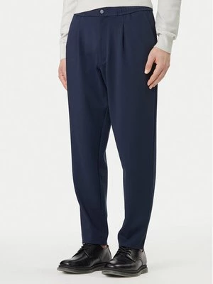 Obrázek produktu Calvin Klein Kalhoty z materiálu LV04LF607G Tmavomodrá Tapered Fit