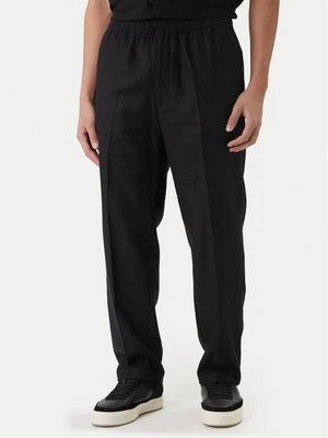 Obrázek produktu Calvin Klein Kalhoty z materiálu LV04LF619G Černá Straight Fit