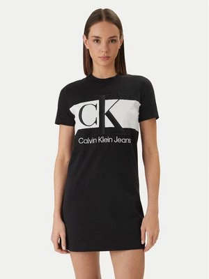 Obrázek produktu Calvin Klein Každodenní šaty Blocking LV047F288G Černá Regular Fit