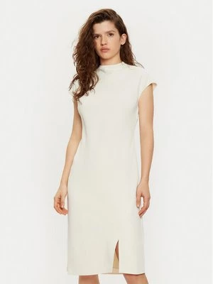 Obrázek produktu Calvin Klein Každodenní šaty Heavy Crepe Ss Bodycon Dress K20K208091 Bílá Slim Fit