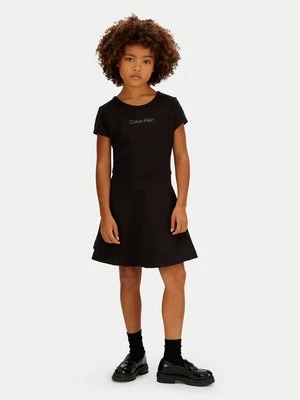 Obrázek produktu Calvin Klein Každodenní šaty Skater LVCKSJH02G Černá Regular Fit