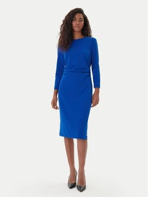 Obrázek produktu Calvin Klein Koktejlové šaty LV044D062G Modrá Slim Fit