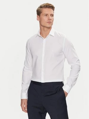 Obrázek produktu Calvin Klein Košile Non Iron Tonal Strct Slim Shirt K10K113848 Bílá Regular Fit
