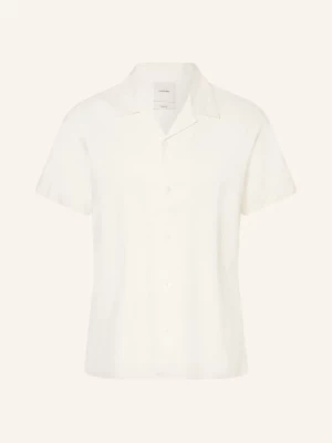 Obrázek produktu Calvin Klein Košile S Krátkým Rukávem Classic Fit S Lněným Vzorem krémová
