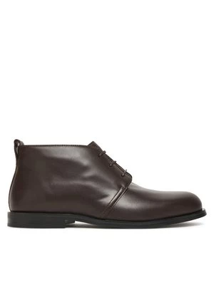 Obrázek produktu Calvin Klein Kotníková obuv Ess Rubber Desert Boot Lth HM0HM01979 Hnědá