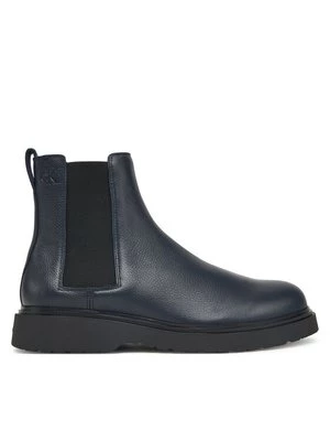 Obrázek produktu Calvin Klein Kotníková obuv s elastickým prvkem Combat Ess Chelsea Boot Lth YM0YM01374 Tmavomodrá
