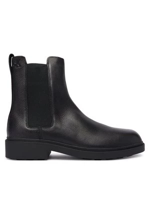 Obrázek produktu Calvin Klein Kotníková obuv s elastickým prvkem Dress Lug Chelsea Boot Lth YM0YM01389 Černá