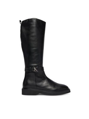 Obrázek produktu Calvin Klein Kozačky Knee Boot W/ Metal Logo HW0HW02665 Černá