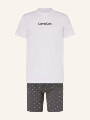 Obrázek produktu Calvin Klein Krátké Pyžamo bílá / šedá