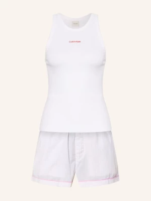 Obrázek produktu Calvin Klein Krátké Pyžamo bílá / světle růžová / růžová