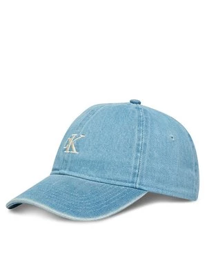 Obrázek produktu Calvin Klein Kšiltovka Monogram Embroidery Denim Cap LV04G5003G Modrá