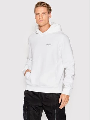 Obrázek produktu Calvin Klein Mikina Micro Logo K10K109927 Bílá Regular Fit